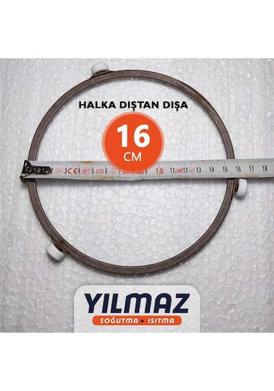 Mikrodalga Fırın Cam Tepsi Çentikli Tip (24,5Cm) Ve Döner Tablası - 499062813