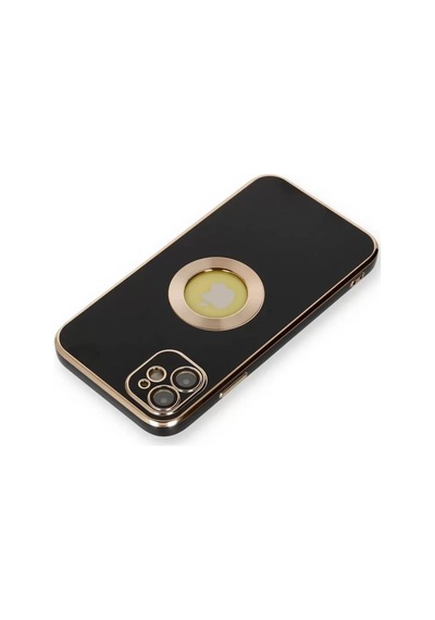 Newface Apple iPhone Uyumlu 12 Kılıf Store Silikon - Siyah