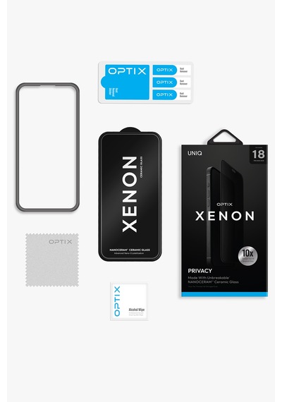 İphone 18 Pro Hayalet Ekran Koruyucu Cam Xenon Nanocream Kurşun Geçirmez Teknoloji İnce Tasarım