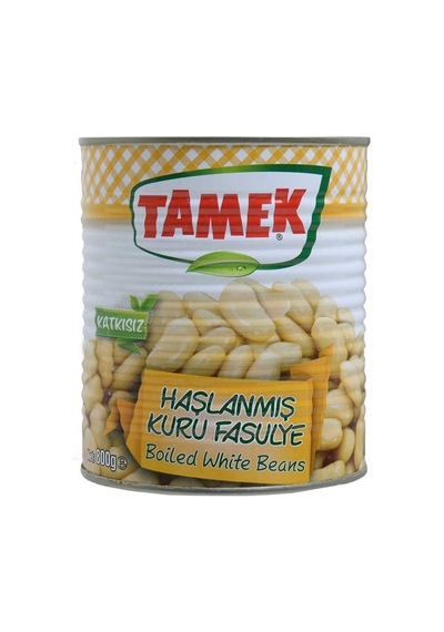 Tamek Haşlanmış Fasülye 800 Gr 24'li Paket