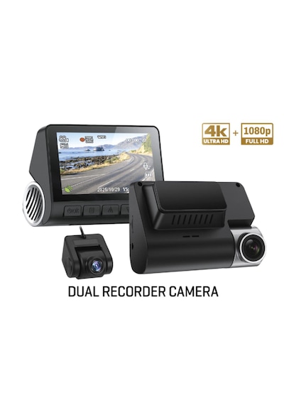 For-x X-30dvr Araç İçi Kamera Sistemi 4k+2k Araç Kayıt Kamerası