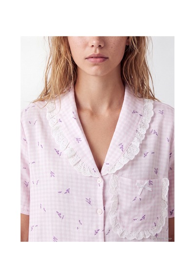 LC Waikiki Alıta Cıty Farkıyla Lcw Dream Ekru Ekose Kısa Kollu Kadın Şortlu Pijama Takımı Ekru - 929503544 Ekru LC Waikiki Alıta Cıty Farkıyla Lcw Dream Ekru Ekose Kısa Kollu Kadın Şortlu Pijama Takımı Ekru - 929503544 Ekru