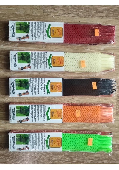 Kablo Bağı Özel Esnek Plastik Kelepçe 10x300 Mm 50 Adet Kırmızı