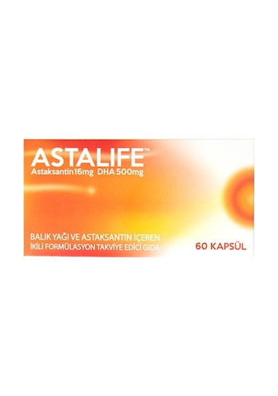 Astalife Astaksantin 16 Mg Dha 500 Mg 60 Kapsül
