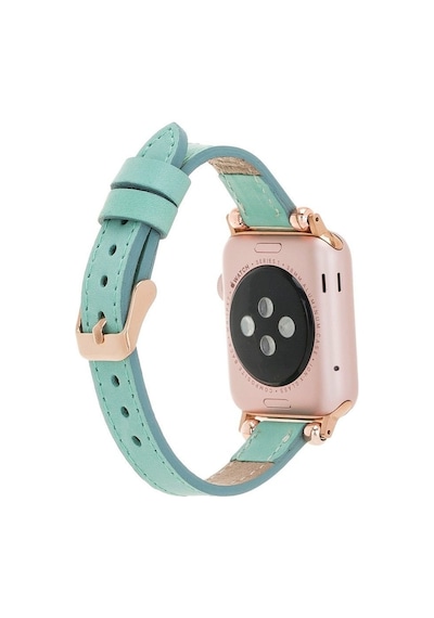 Apple Watch Uyumlu Deri Kordon 42-44-45mm Ferro Brn7 Diğer
