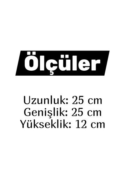 Ahşap Ekmek Sepeti Kare