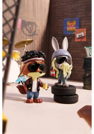 Mınıso Disney Lisanslı Zootropolis Partner Serisi Blind Box Sürpriz Figür