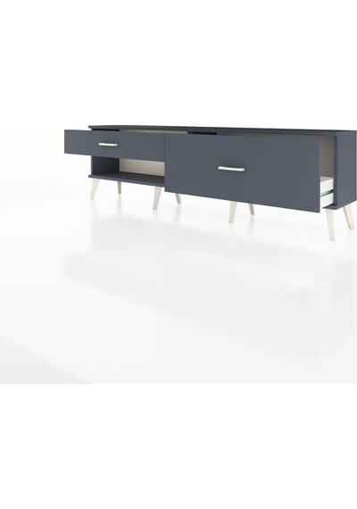 Arges Tv Ünitesi 2 Çekmeceli 176x30x51 Antrasit-antrasit/antrasit Antrasıt/antrasıt Arges Tv Ünitesi 2 Çekmeceli 176x30x51 Antrasit-antrasit/antrasit Antrasıt/antrasıt