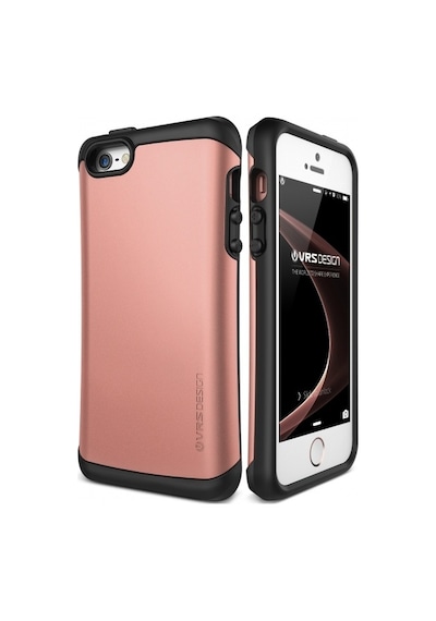 Vrs Apple Uyumlu iPhone 5se İle Hard Drop Kılıf Rose Gold