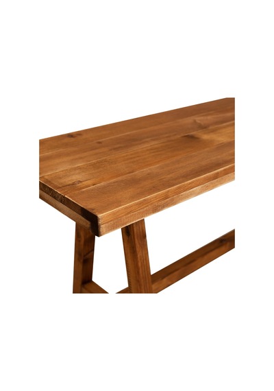 Masif Ahşap Bank Bench 100 Cm