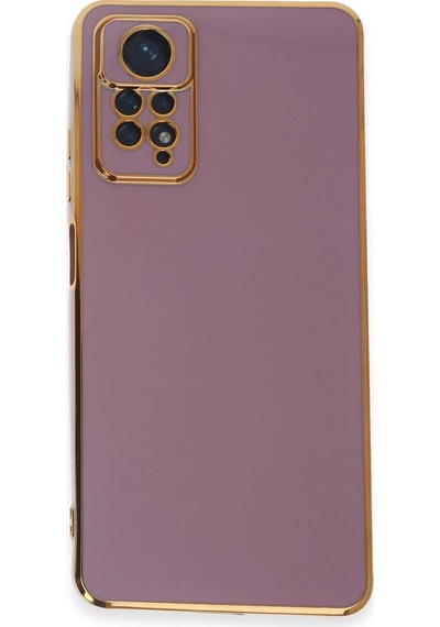 Gld-spt- Newface Xiaomi Redmi Note 12 Pro 4g Kılıf Volet Silikon - Mor