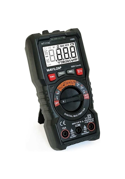 Mayilon HT113C Ekran Aydınlatmalı Dijital Profesyonel Multimetre