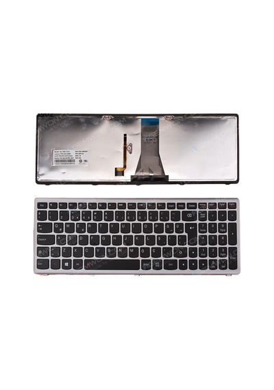 Lenovo Uyumlu AEST7A00210 T6E1-TUR 9Z.NAFSQ.F0T Klavye Siyah TR ışıklı
