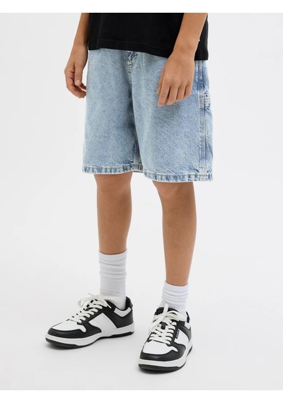 Jack & Jones Jack&jones Jjıtony Jjcarpenter Erkek Çocuk Denim Şort 12277786 Mavi