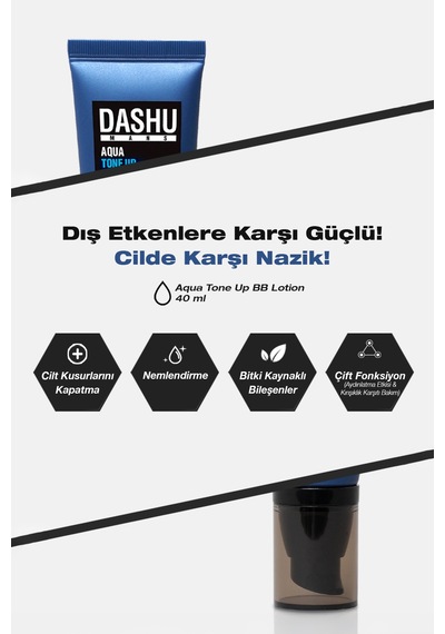 Dashu Mens Aqua Tone Up B.b Lotion Bej