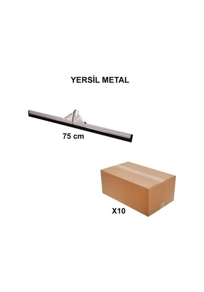 Yersil Metal 75 Cm - 10 Adet Set, Yüksek Kalite
