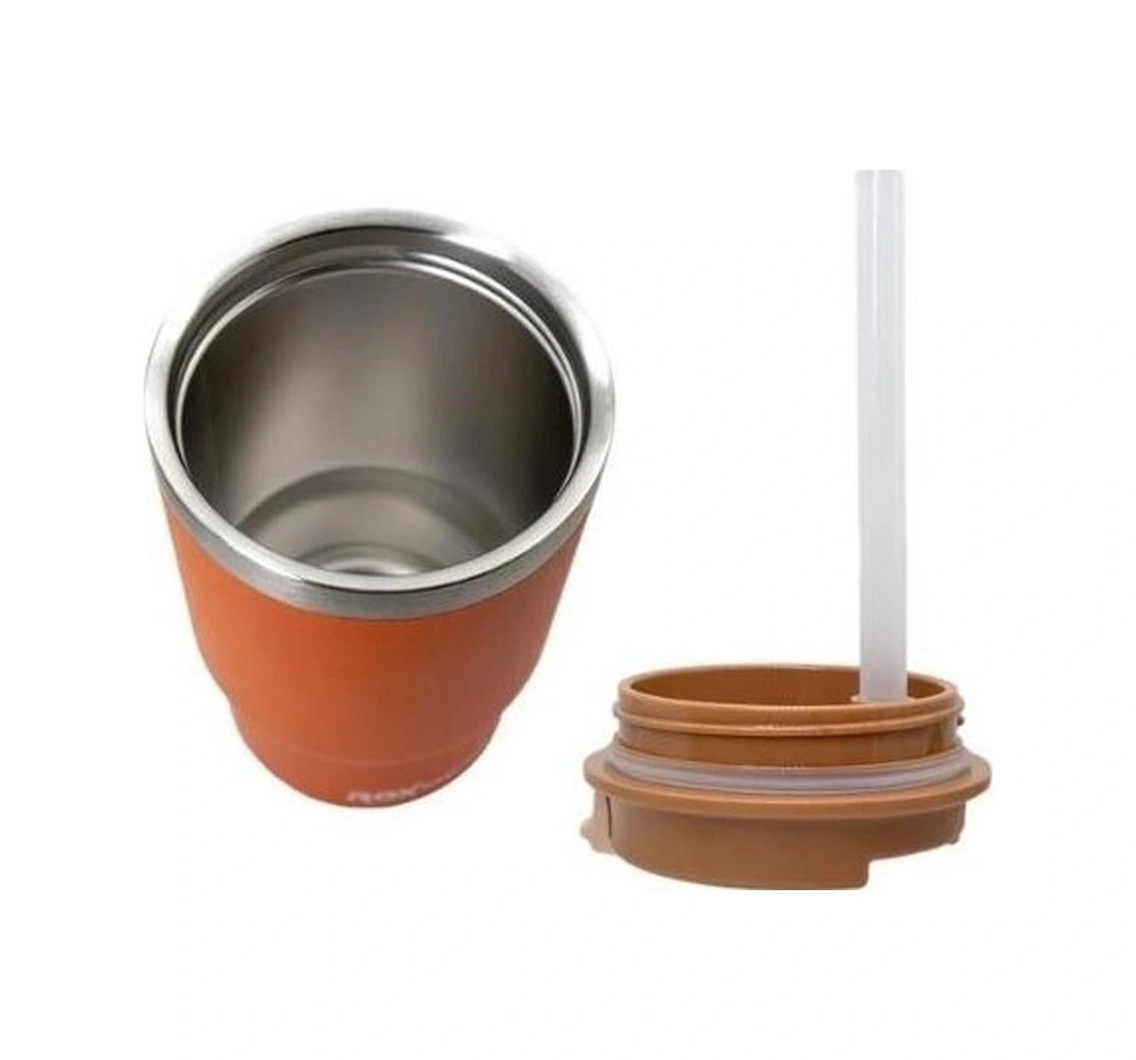 Rox Campıng Pipetli Kahve Termosu 0.45 Lt -turuncu Turuncu