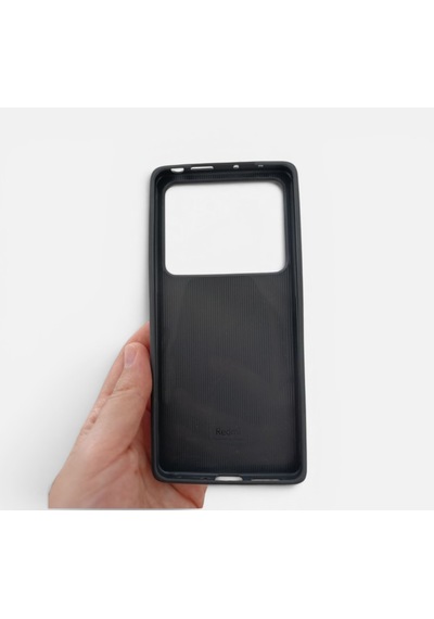Xiaomi Redmi Note 13 Pro 4g  Kılıf Açık Siyah/füme