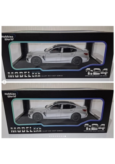 Hobbiez World 1:24 BMW Yeni Kasa Diecast Model Araba
