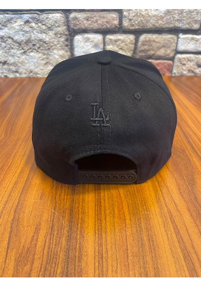 Hamze La Los Angeles Hiphop Snapback Rapper Baseball Drip Şapka Cap Siyah - Siyah