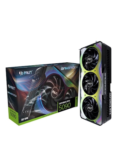 Palit Geforce RTX5090 NE75090019R5-GB2020G Gamerock 32 GB GDDR7 512 Bit Ekran Kartı