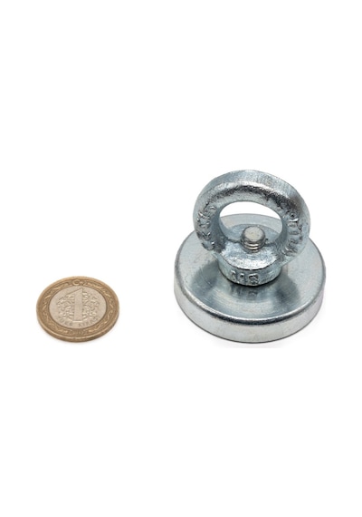 Ø48 Mm Halkalı Mıknatıs - Neodyum Pot Mıknatıs