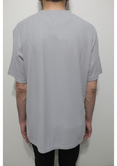 Santa Dmctekstil Erkek Tshirt-1323 Düz Spor Kesim Rahat Kalıp Bisiklet Yaka Battal T-shirt Gri Santa Dmctekstil Erkek Tshirt-1323 Düz Spor Kesim Rahat Kalıp Bisiklet Yaka Battal T-shirt Gri