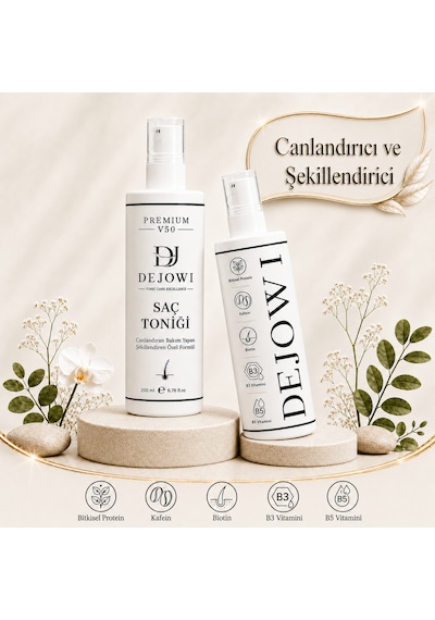 Dejowi V50 Premium Keratin Destekli Saç Ve Saç Derisi Toniği 200ml