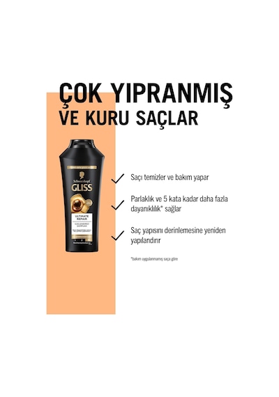 Ultimate Repair Şampuan 400ml X 3'lü Set