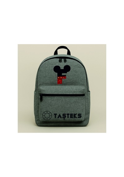 Taşlı Ütülenebilen Veya Sticker Olarak Kullanılabilen ' Mickey F ' Harfi
