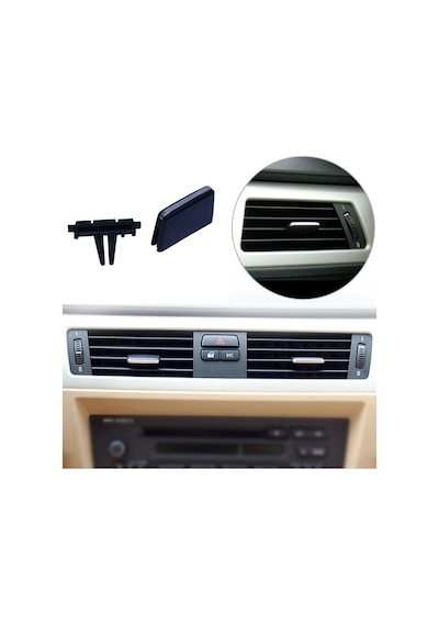 2 Adet BMW 3 Serisi için Klima Havalandırma Gril Panel Düğmesi