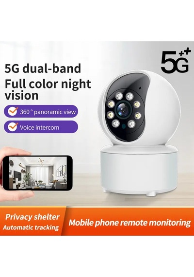 1080p Full Hd 5g Wi-fi Destekli Gece Görüşlü,hareket Algılamalı K