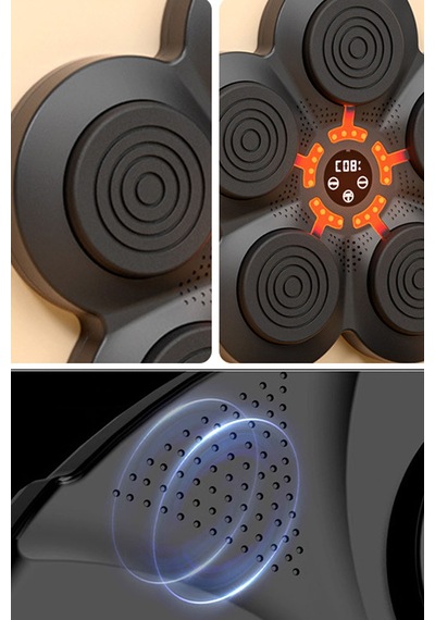 Yeni Nesil Şarjlı Bluetooth Müzikli Fitness Spor Egzersiz Aleti Yumruk Hızlandırma Geliştirme Aleti
