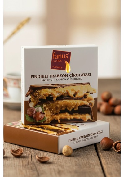 Fanus Trabzon Çikolata Fındıklı 100g