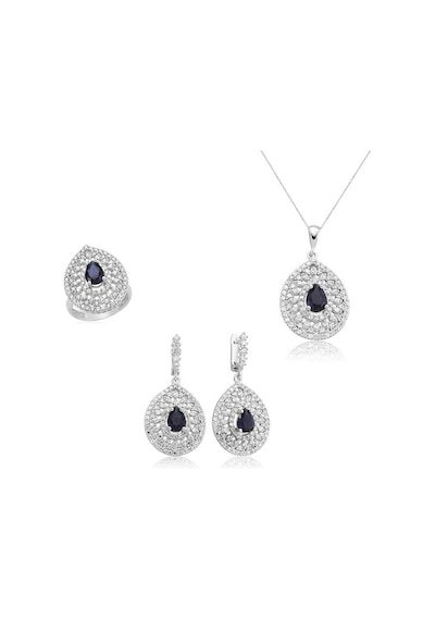 Gümüş Damla Desenli Kadın Set (551167947)