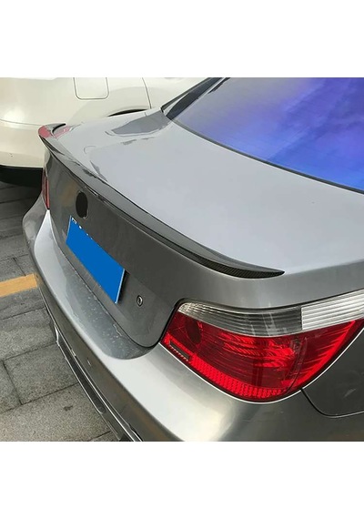 Bmw E60 İnce Bagaj Üstü Spoiler Parlak Siyah Spoyler Plastik İthal 2004-2010