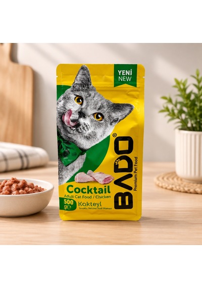 Yetişkin Kedi Kuru Mama Kokteyl 500 G