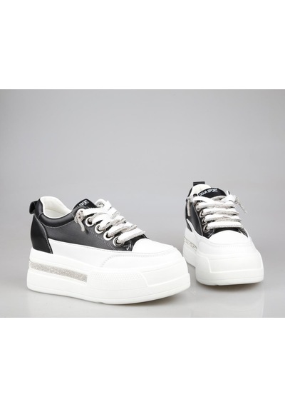 Guja 25y492 Siyah Kadın Sneakers Siyah