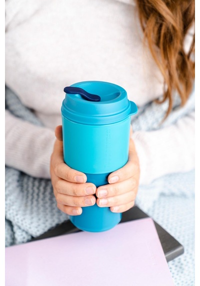 Tupperware Hep Yanımda Kupam 490 ml Mavi