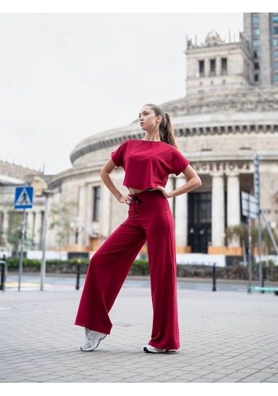 Lismina Bordo Yoga Tayt Pantolonu