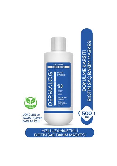 Dermalog Ekstra Direnç Saç Bakım Maskesi 500 ML