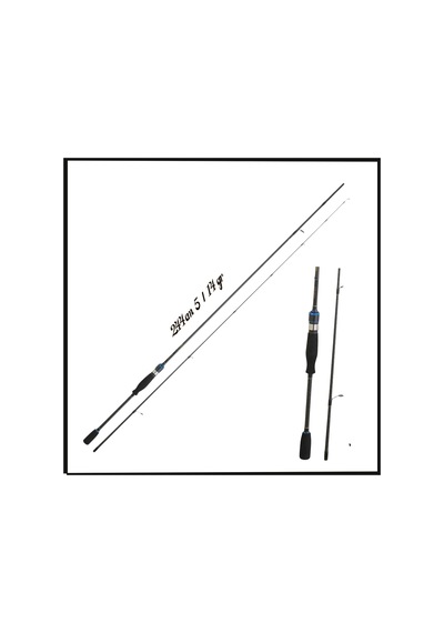 Uyguna-yakala 244cm 5/14 Gr İki Parça Spin Olta Kamışı -ms.089