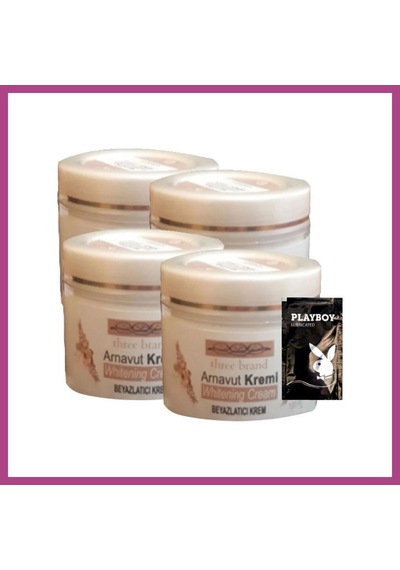 Gees Global Süper Arnavut Kremi 4x100 Ml Cilt Masaj Bakım Kremi 1 Adet Jel İle Gbzs