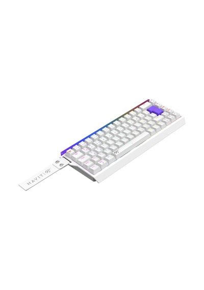 Havit Gamenote Kb921l Pro-tur Rgb Mekanik Manyetik Oyuncu Klavyesi, 8k Hz, 0.25ms Düşük Gecikme