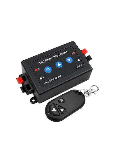 Pm-37847 Tek Renk Şerit Led Dimmer Kablosuz Rf Uzaktan Kumandalı Kontrol Cihazı Belirtilmemis
