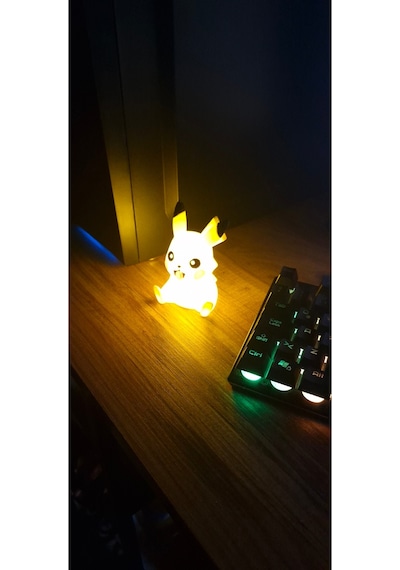 Pokemon Pilli Pikachu Masa Lambası