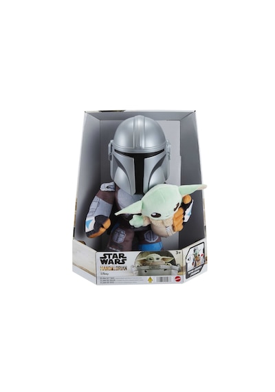 Star Wars Clan of Two: Mandalorian & Grogu Feature Plush HPC19