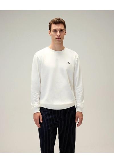 Ellesse 5wm3556-of Erkek Sweat Kırık Beyaz