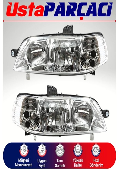 Fiat Albea Palio Ön Far Takımı Sağ Ve Sol 2 Adet 2003-2005