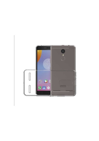 Lenovo K6 Kılıf Zore Süper Silikon Kapak Renksiz
